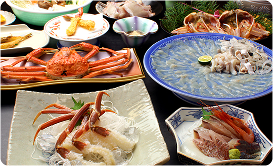 かにふぐ豪華会席